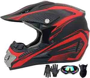 Dirt bike Helmet with Sun visor under 100